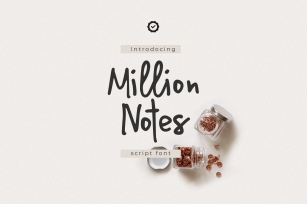 Million Notes Font Download