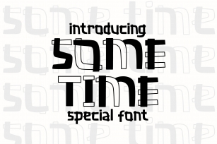 Some Time Font Download