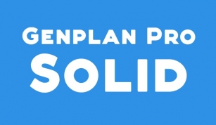 Genplan Pro Solid Font Download
