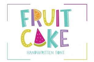NEW! Fruit Cake Font Download