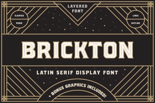 Brickton Font Download