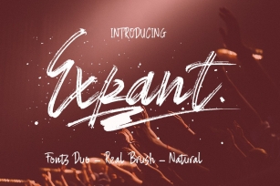 Expant (Fonts Duo+Swash) Font Download