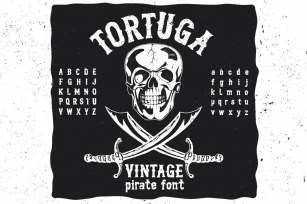 Tortuga hand drawn font Font Download