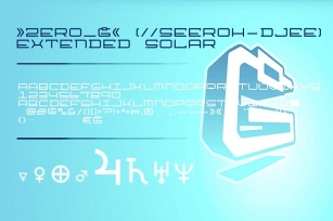 Zero_G-Extended_Solar Font Download