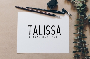 Talissa A Handmade Font Download