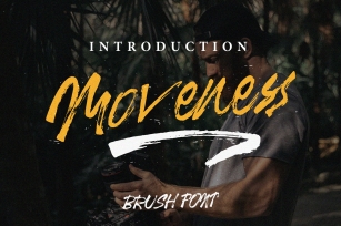 Moveness Brush Font Download