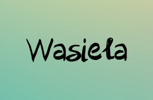 Wasiela Handwritten Script Font Download