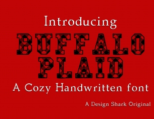 Buffalo Plaid Font Download