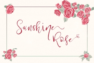 Sunshine Rose Font Download