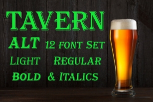 Tavern Alt Set Font Download
