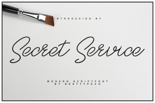 SecretService Font Download