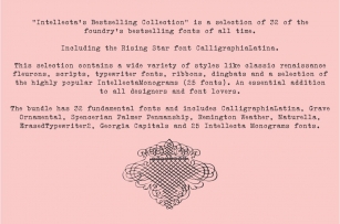 Intellecta’s Bestselling Collection Font Download