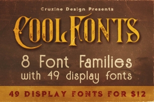 49 Display for $8 Font Download