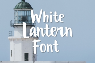 White Lantern Font Download