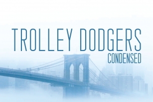 Trolley Dodgers Typeface Font Download