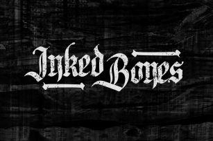 Inked Bones Font Download