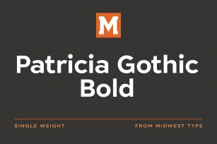 Patricia Gothic Bold Font Download