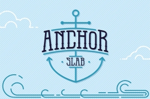Anchor Slab + Bonus Font Download