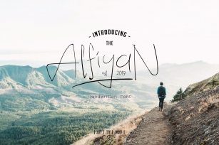 Alfiyan Handwritten Font Download