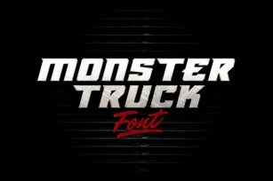 Monster Truck Font Download
