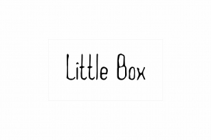 Little Box Font Download
