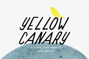 Yellow Canary Font Download