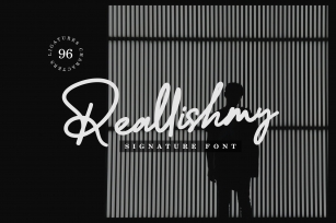 Reallishmy // Signature Font Download