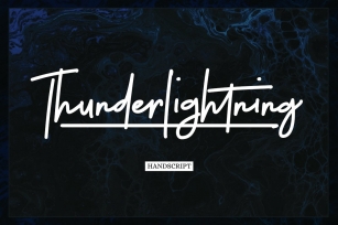 Thunderlightning Script Font Download