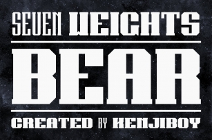 Bear Font Download