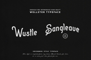 Wellster Typeface Font Download