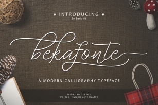 Bekafonte Typeface Font Download