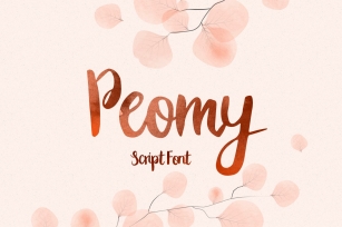 Peomy Simple Script Font Download
