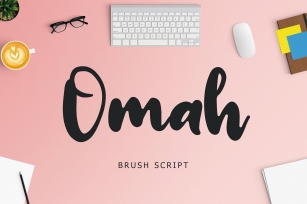 Omah Brush Script Font Download
