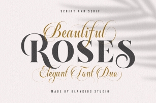Beautiful Roses Font Download