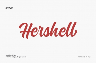 Hershell Script Font Download