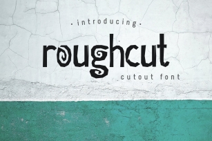 Roughcut font Font Download