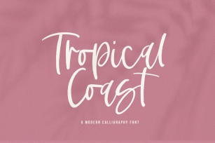 Tropical Coast Font Download
