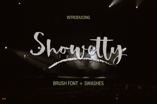 Showetty Brush ( 60 % Off ) Font Download