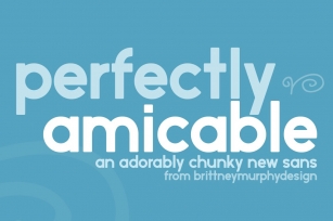 Perfectly Amicable Font Download
