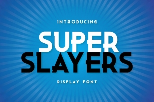 Super Slayers Font Download