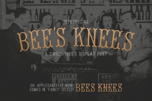 Bee's Knees Font Download