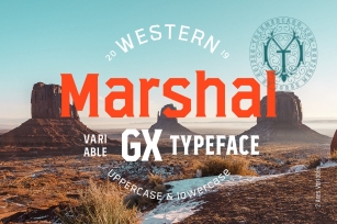 Marshal Variable Typeface Font Download