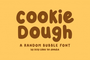 Cookie Dough Font Download