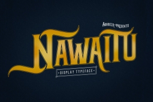 Nawaitu Typeface + Font Download