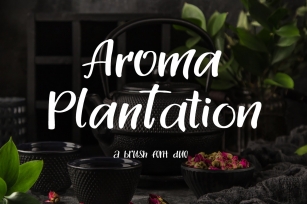 Aroma Plantation-font duo Font Download