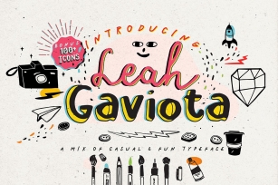 Leah Gaviota Script Font Download