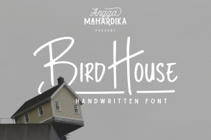Bird House Font Download