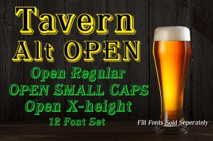 Tavern Alt Open Font Download