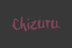 Chizuru Font Download