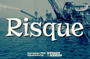 Risque Pro Font Download
